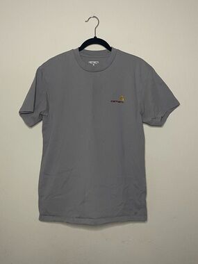 Carhartt Short Sleeve Logo T-Shirt - Gray